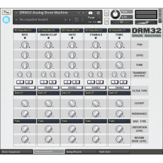 DRM32 Analog Drum Machine for Kontakt