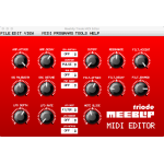 MeeBlip Triode MIDI Editor