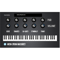 Mega Drum Machines MAC/Win AU/VST 32/64bits